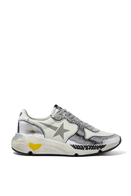 Golden Goose Running Sole Leather Sneakers